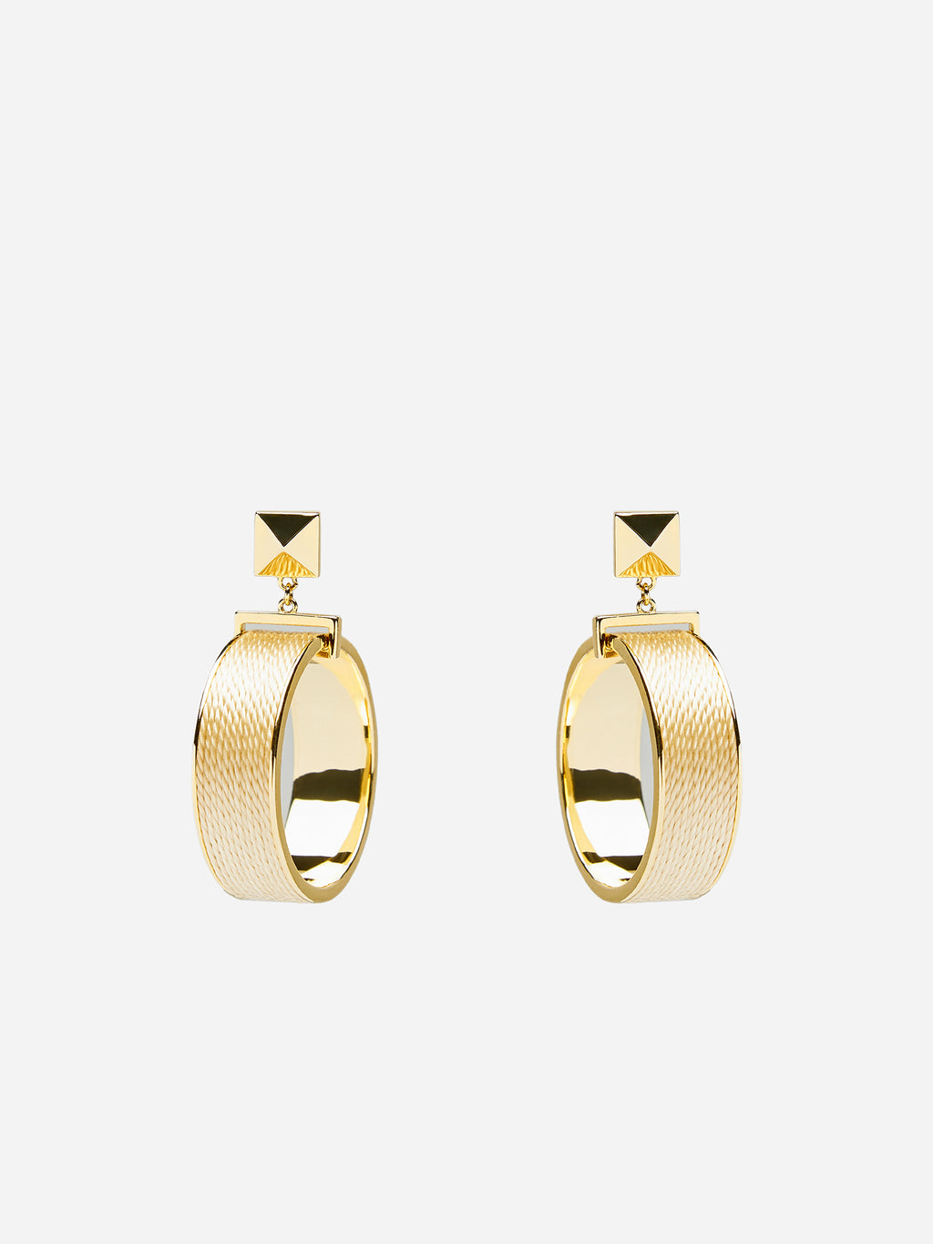 WRAPPED DROP EARRINGS