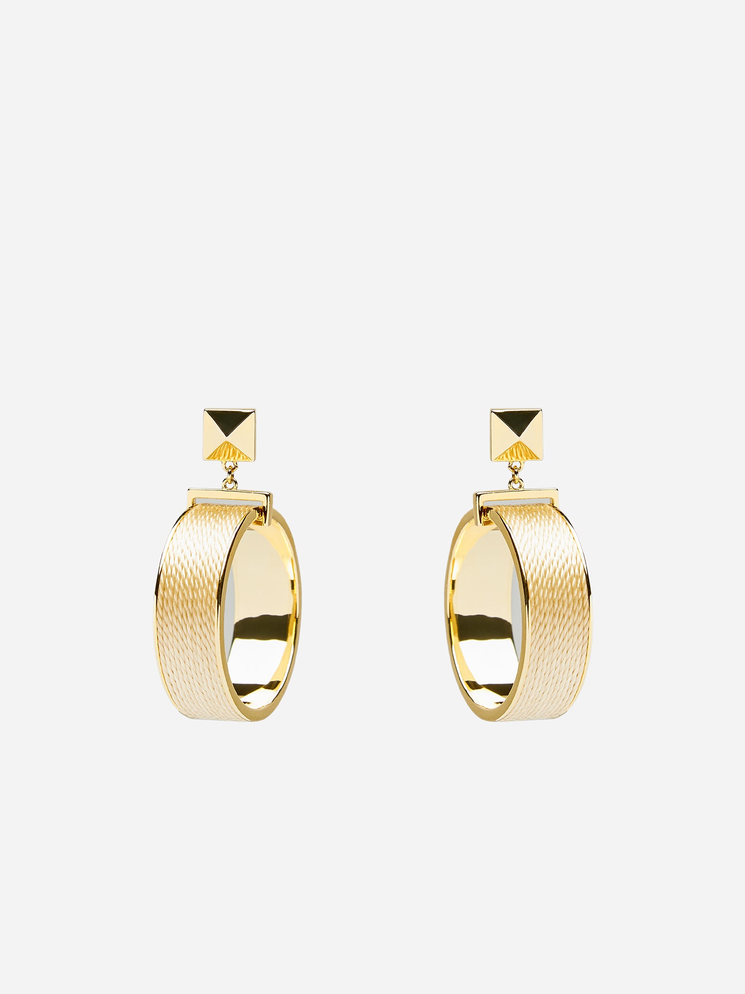 WRAPPED DROP EARRINGS