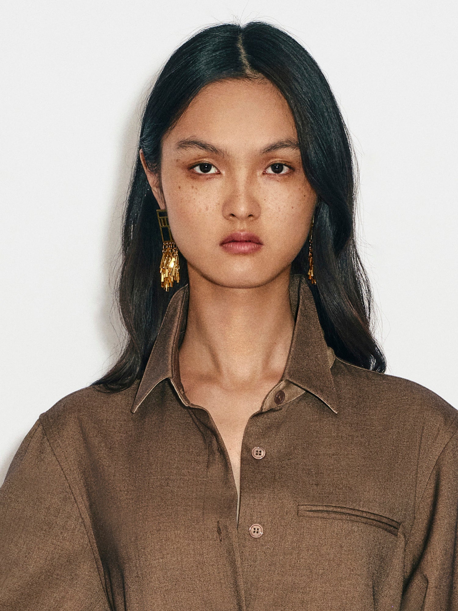 TASSEL ENAMEL EARRINGS
