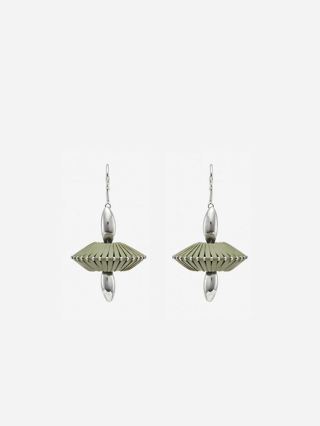 GYROSCOPE LEATHER EARRINGS