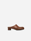 PONY HAIR LOW HEEL LOAFERS