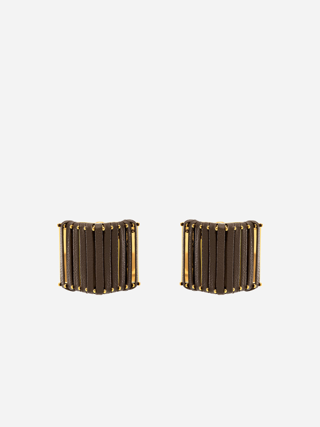 GEOMETRIC LEATHER STUDS