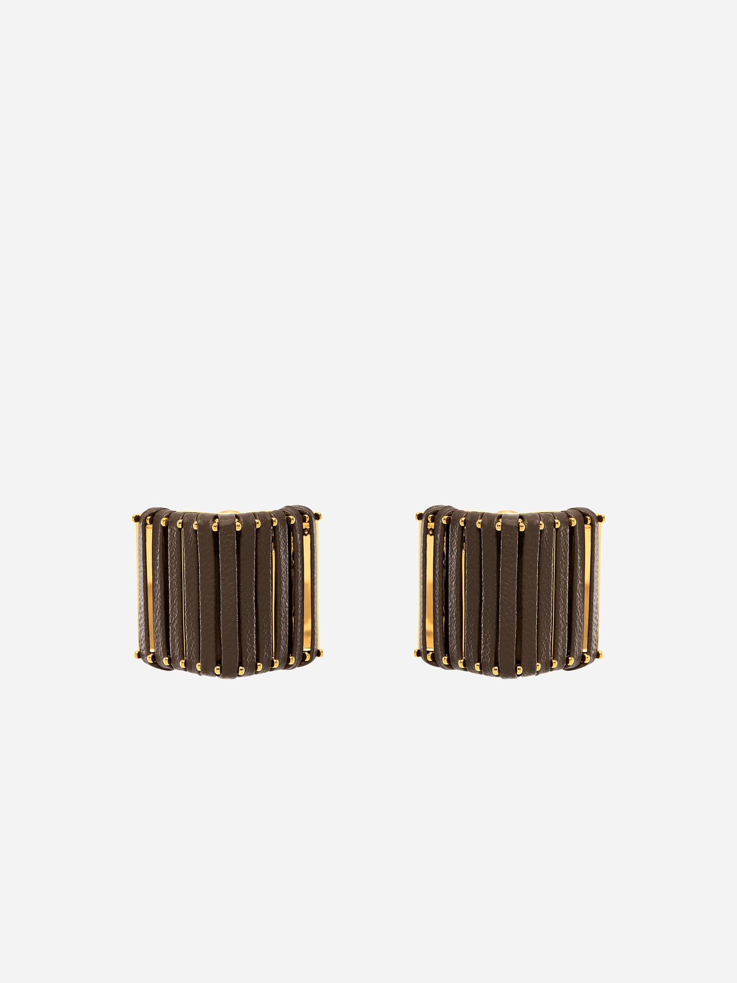GEOMETRIC LEATHER STUDS