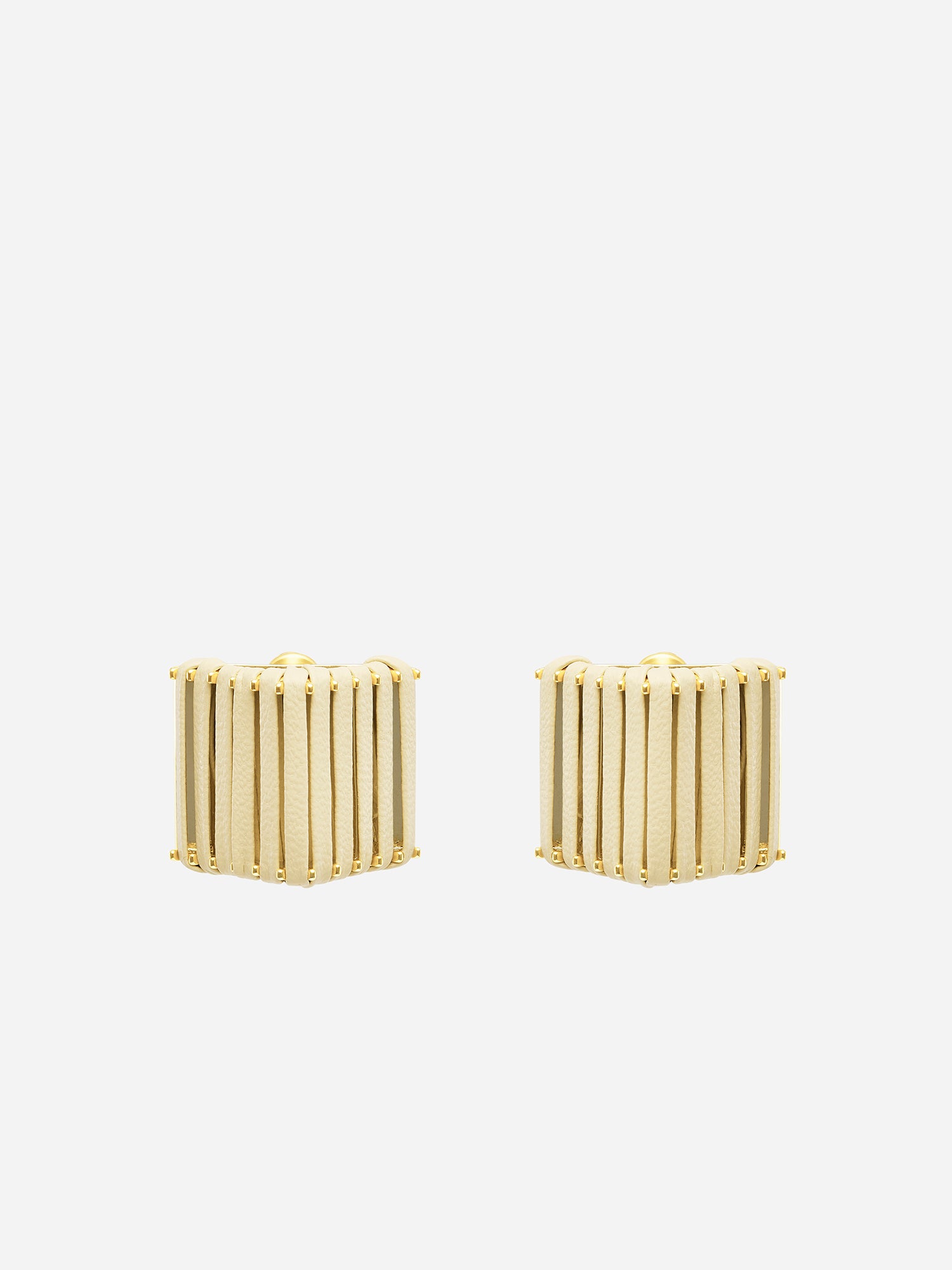 GEOMETRIC LEATHER STUDS