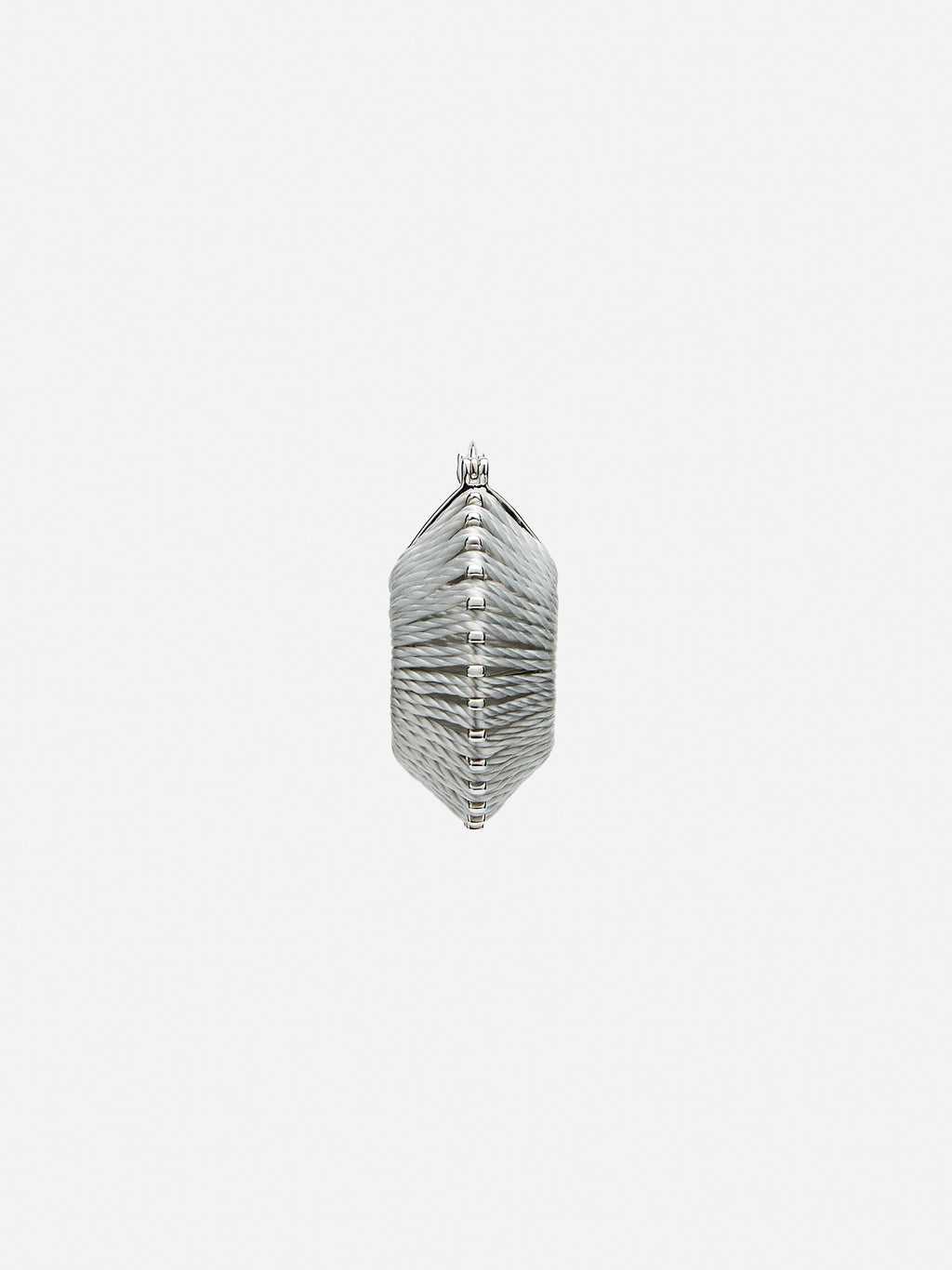 CORD WRAPPED HOOP EARRINGS