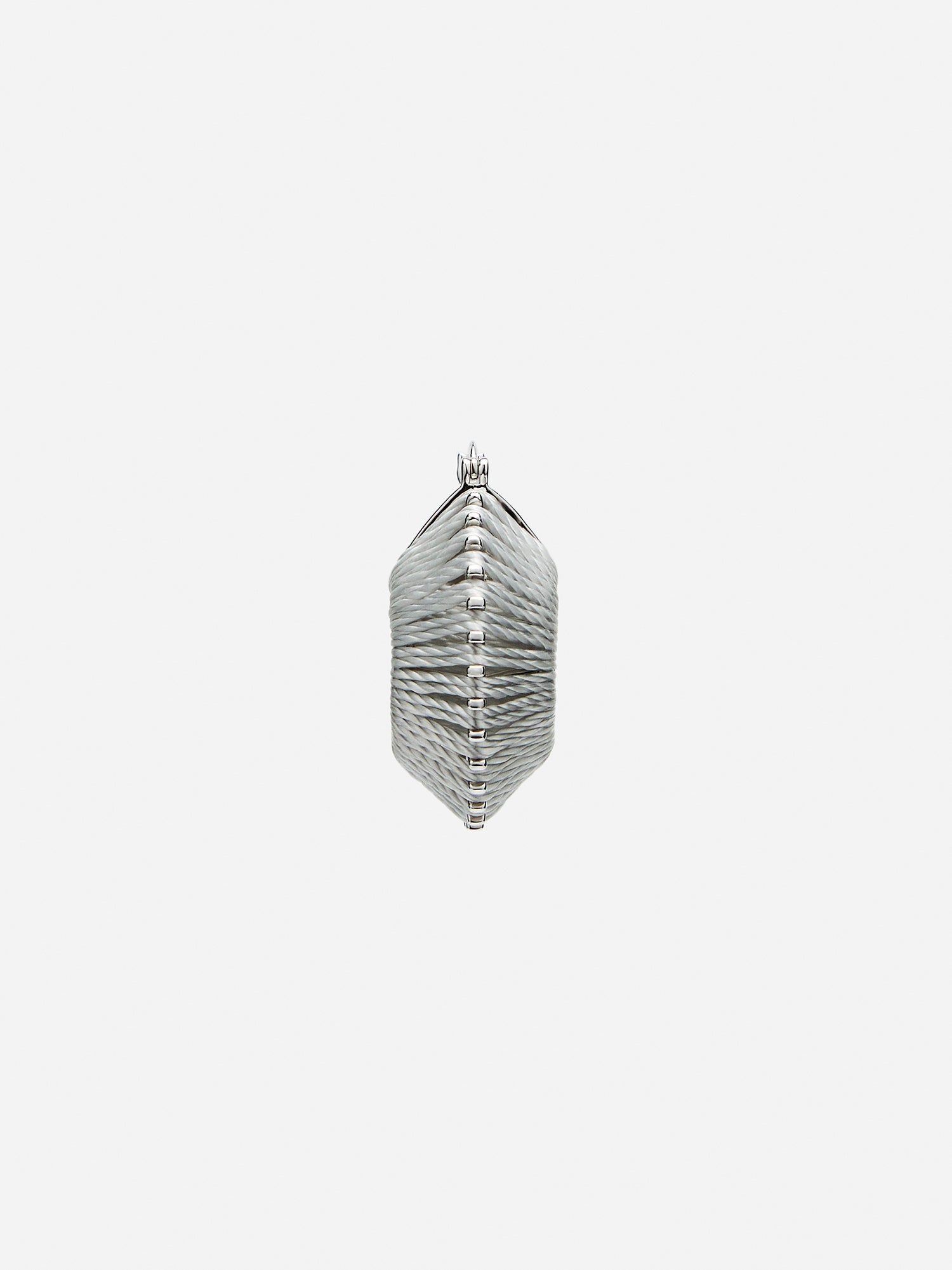 CORD WRAPPED HOOP EARRINGS