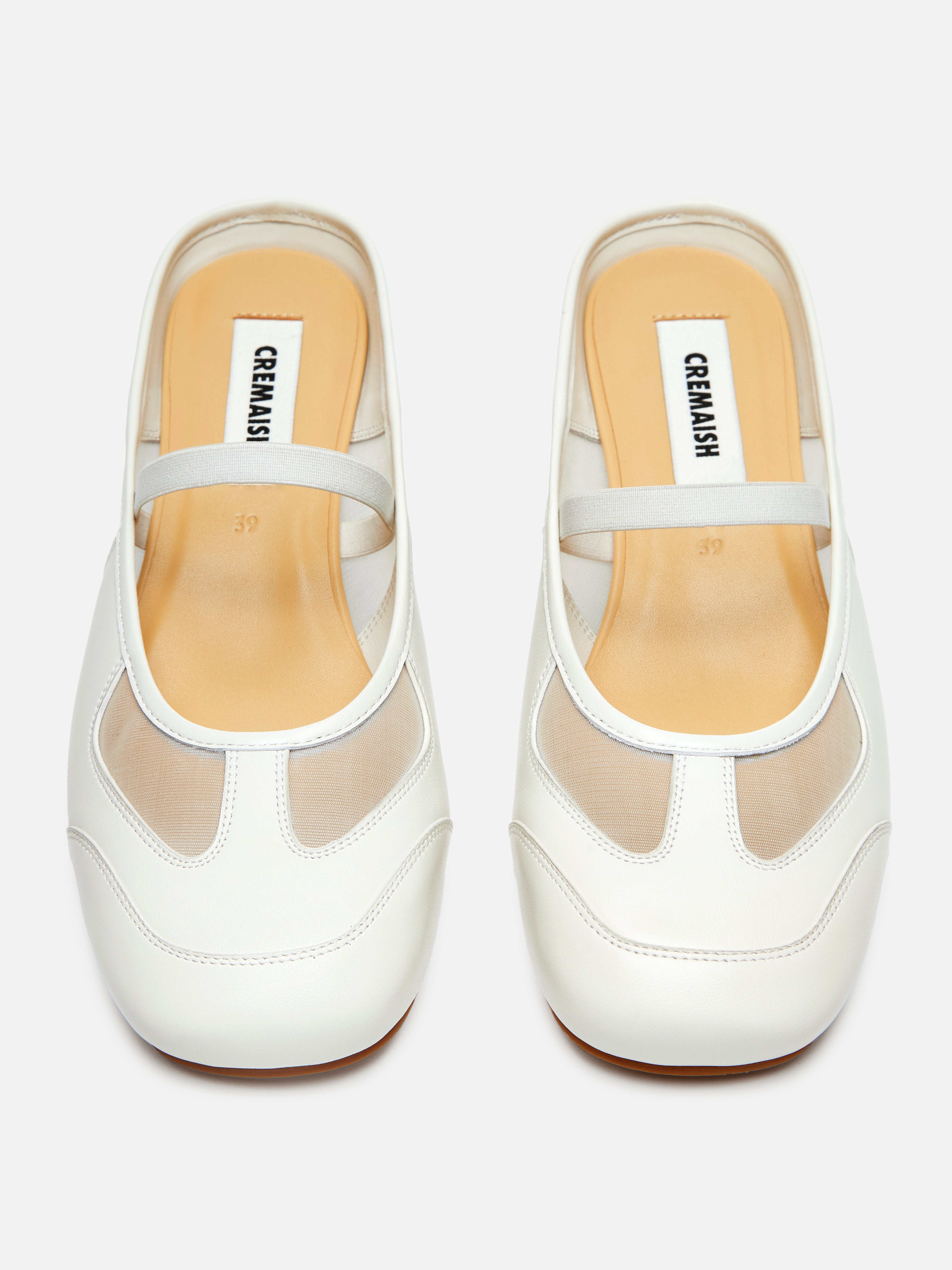 BALLET TRAINER LOW HEELS