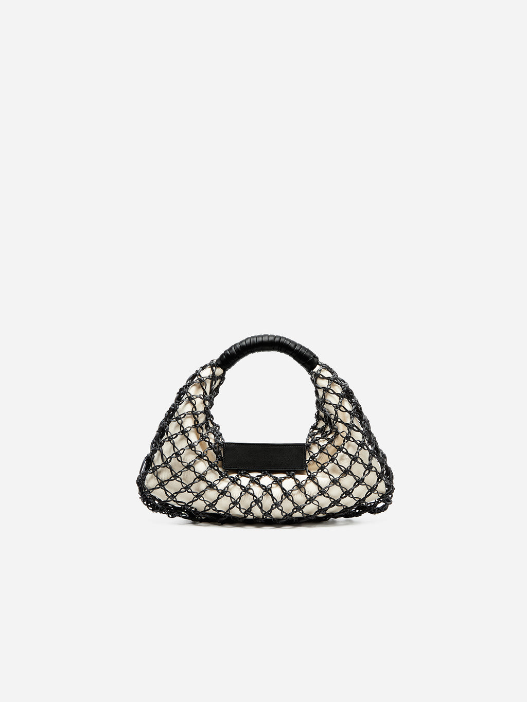 LEATHER WOVEN BAG SMALL