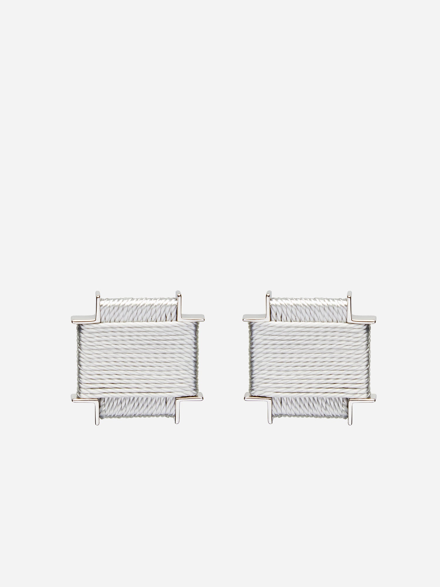 CROSS ROPE EARRINGS