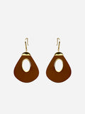 TEARDROP RESIN EARRINGS