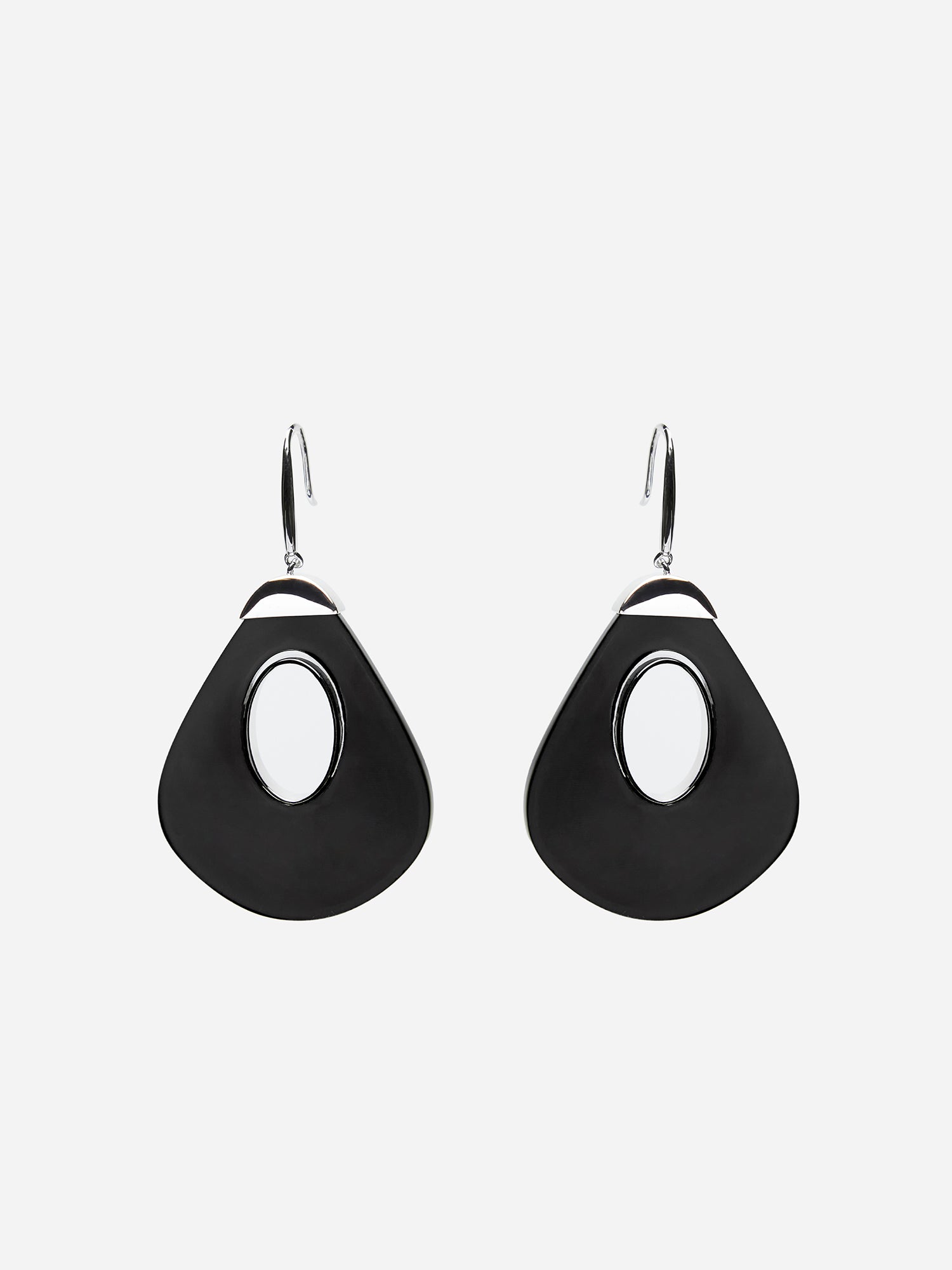 TEARDROP RESIN EARRINGS