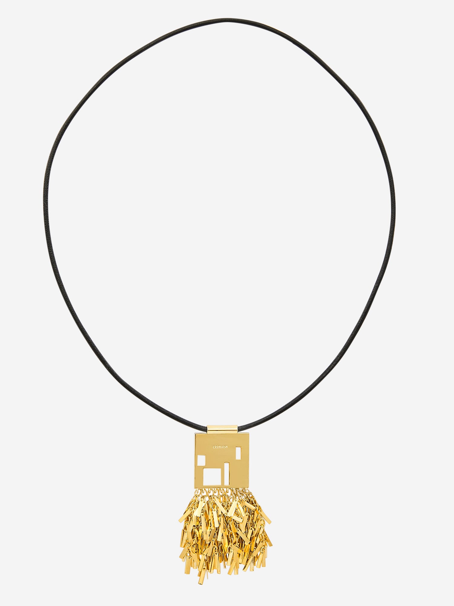 TASSEL ENAMEL NECKLACE