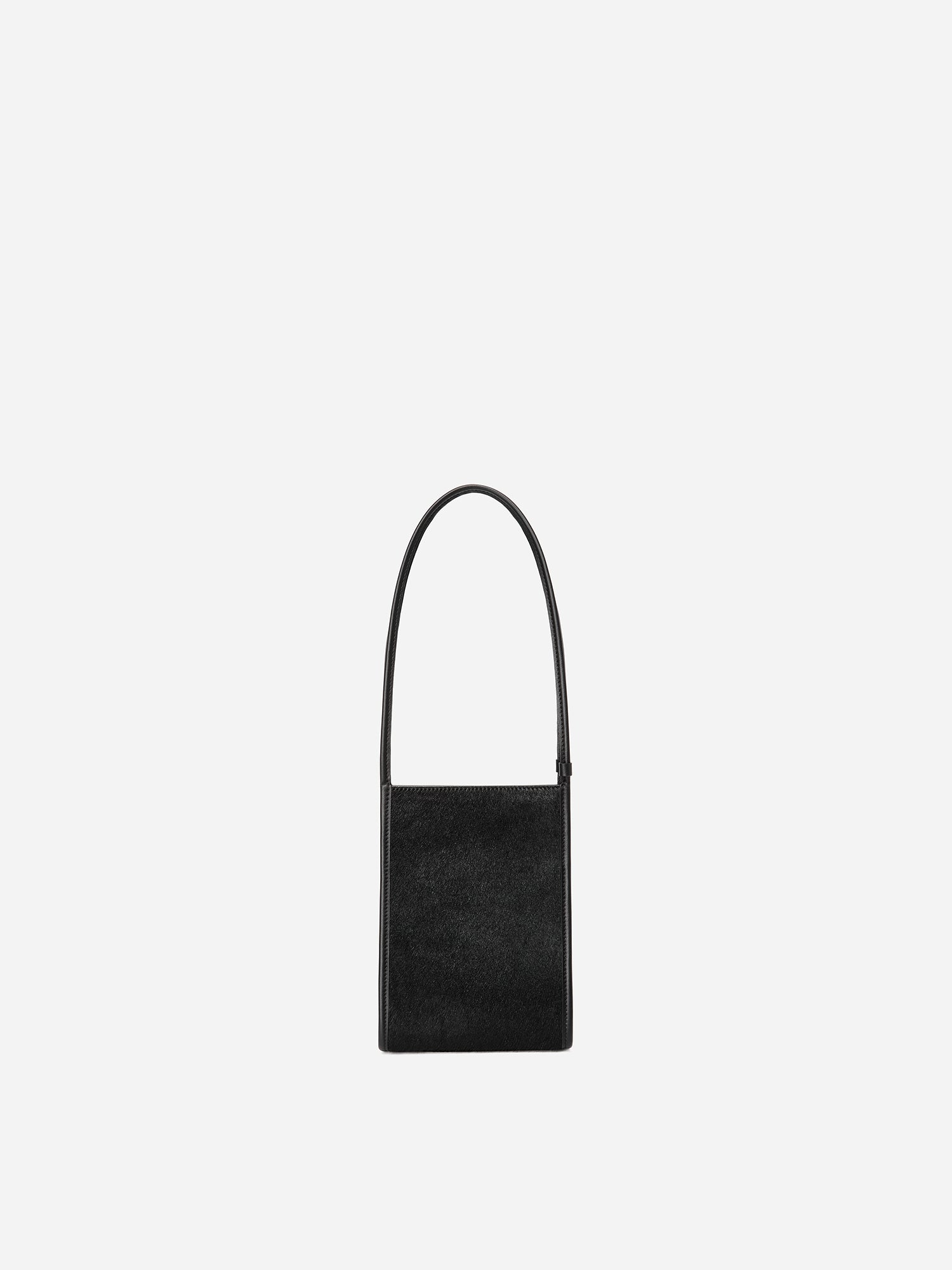 PONY HAIR SMALL HANDLE BAG