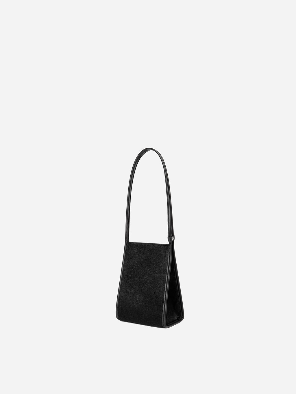 PONY HAIR SMALL HANDLE BAG