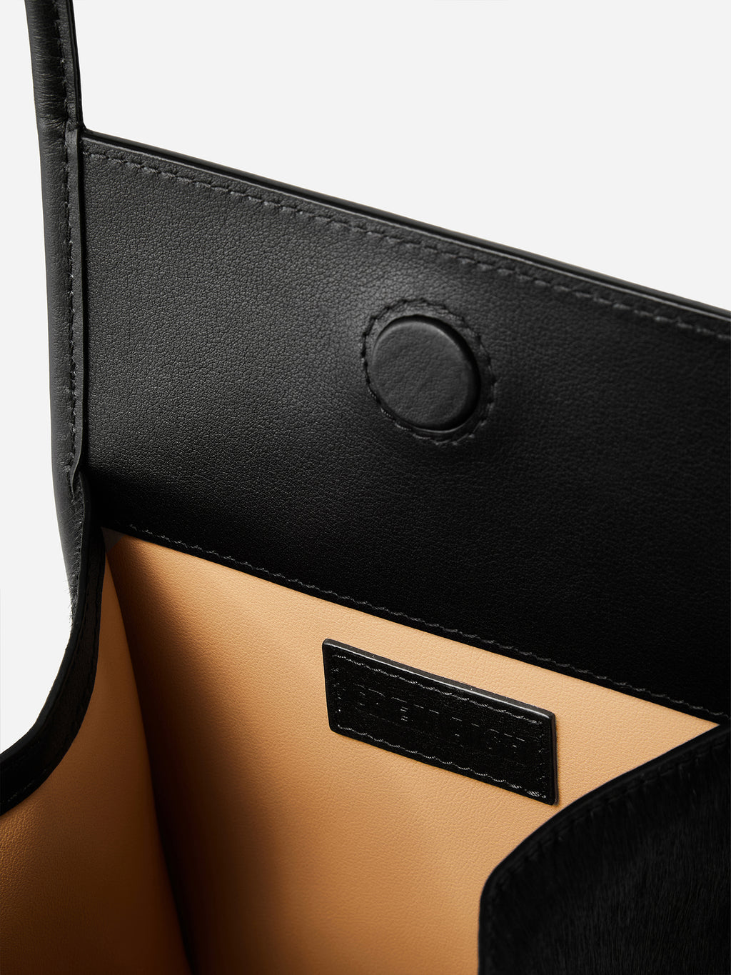 PONY HAIR SMALL HANDLE BAG
