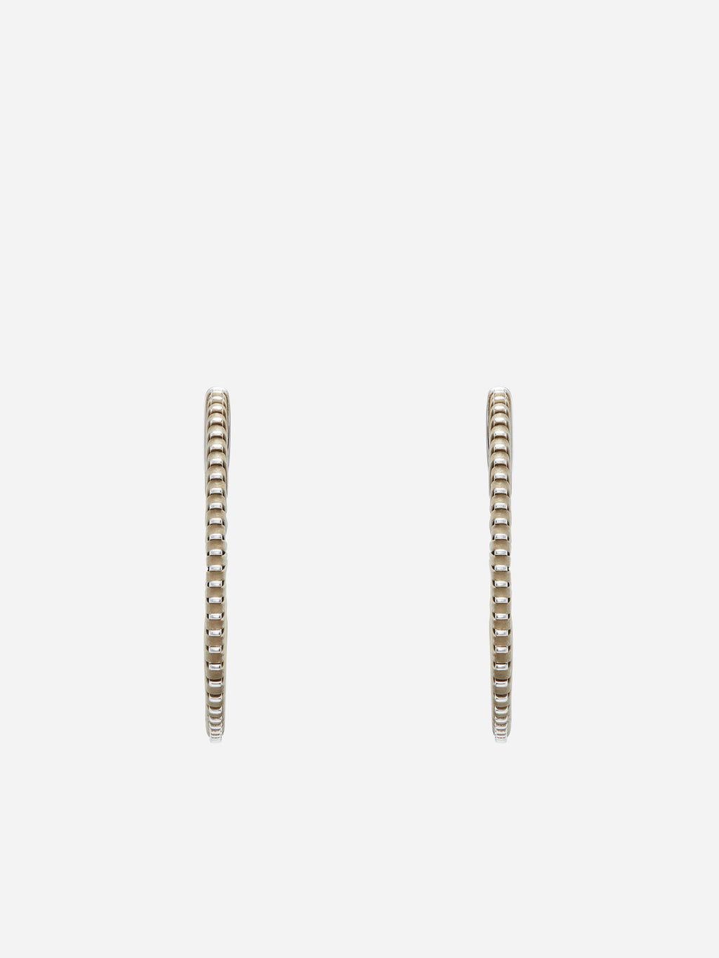 FAN SHAPE LEATHER WRAPPED EARRINGS