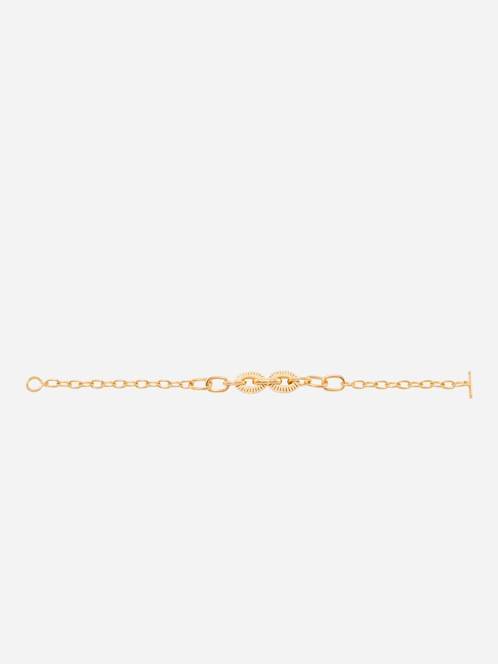 OVAL HOOP NECKLACE