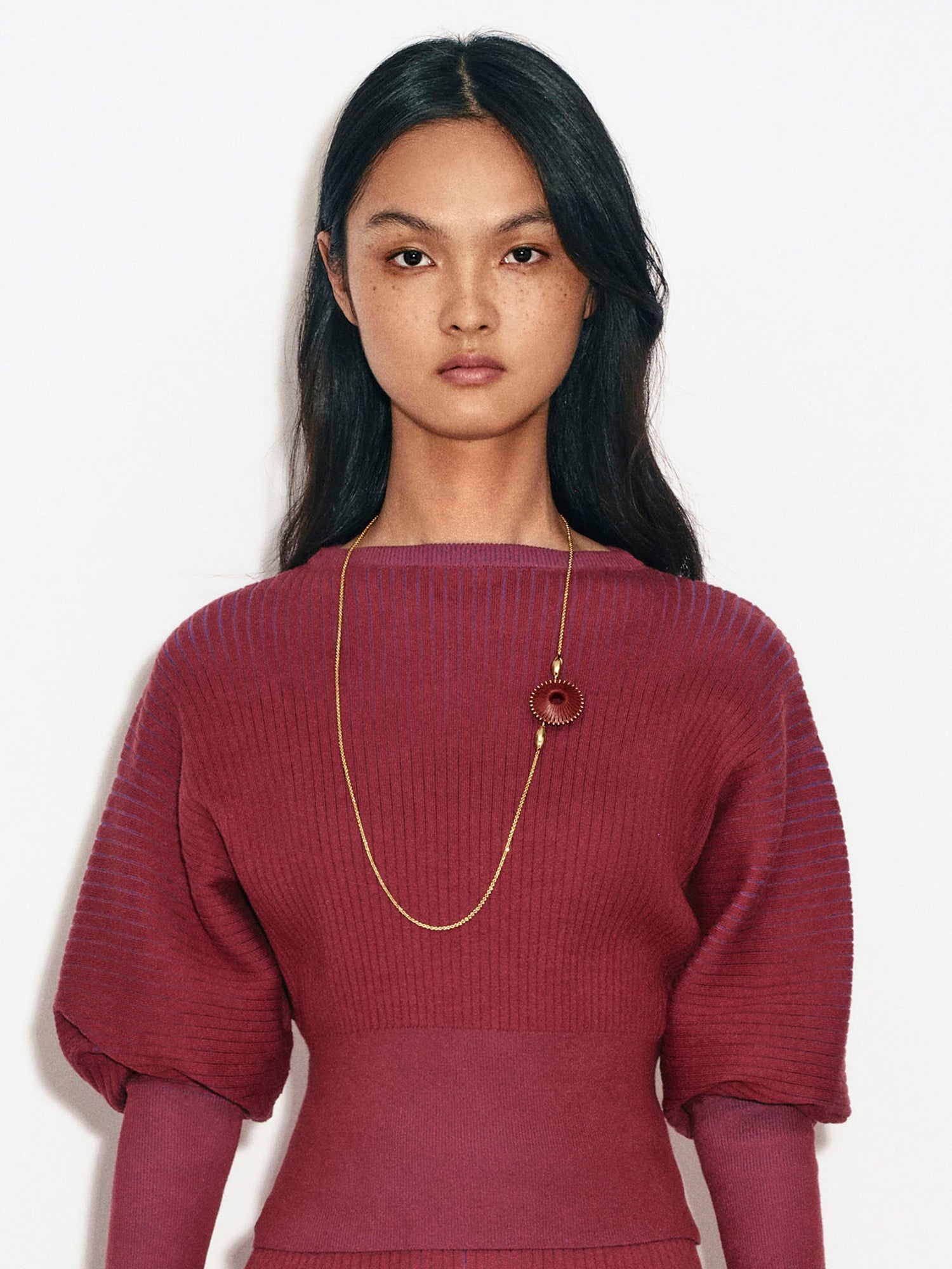 GYROSCOPE LEATHER NECKLACE