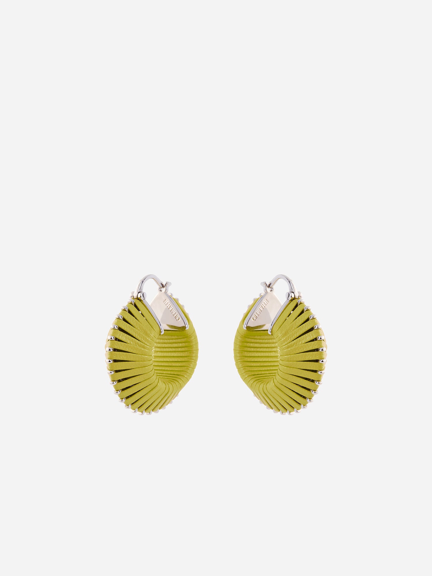 HOOP LEATHER EARRINGS