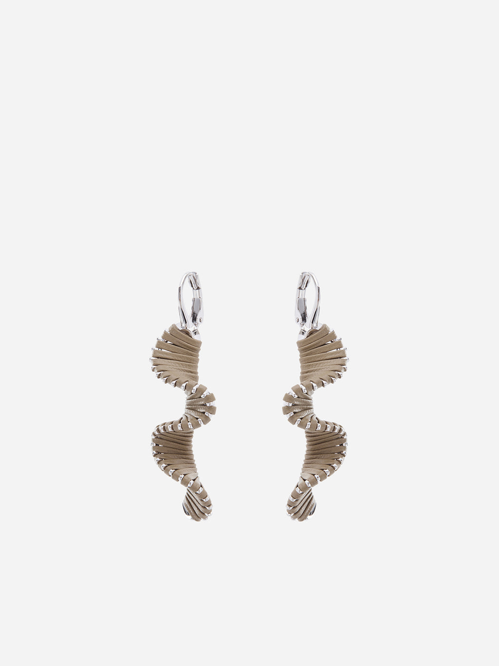 LONG SPIRAL EARRINGS