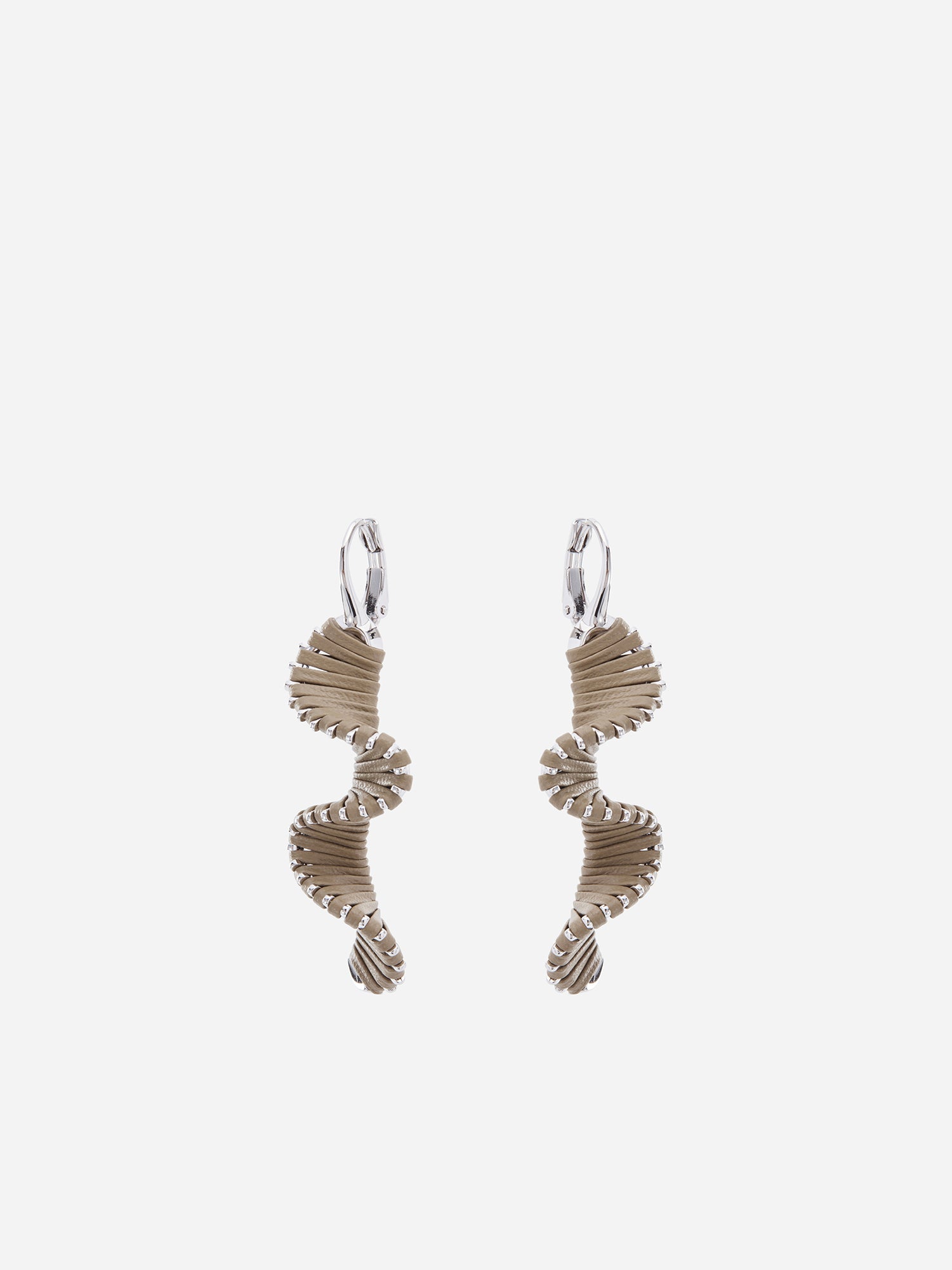 LONG SPIRAL EARRINGS