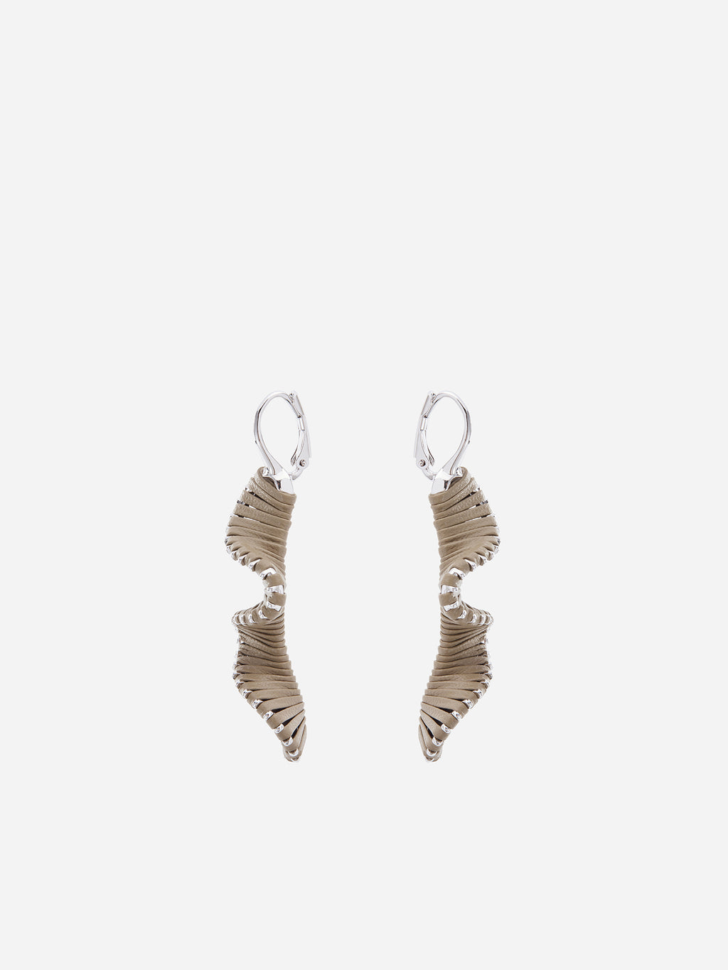 LONG SPIRAL EARRINGS
