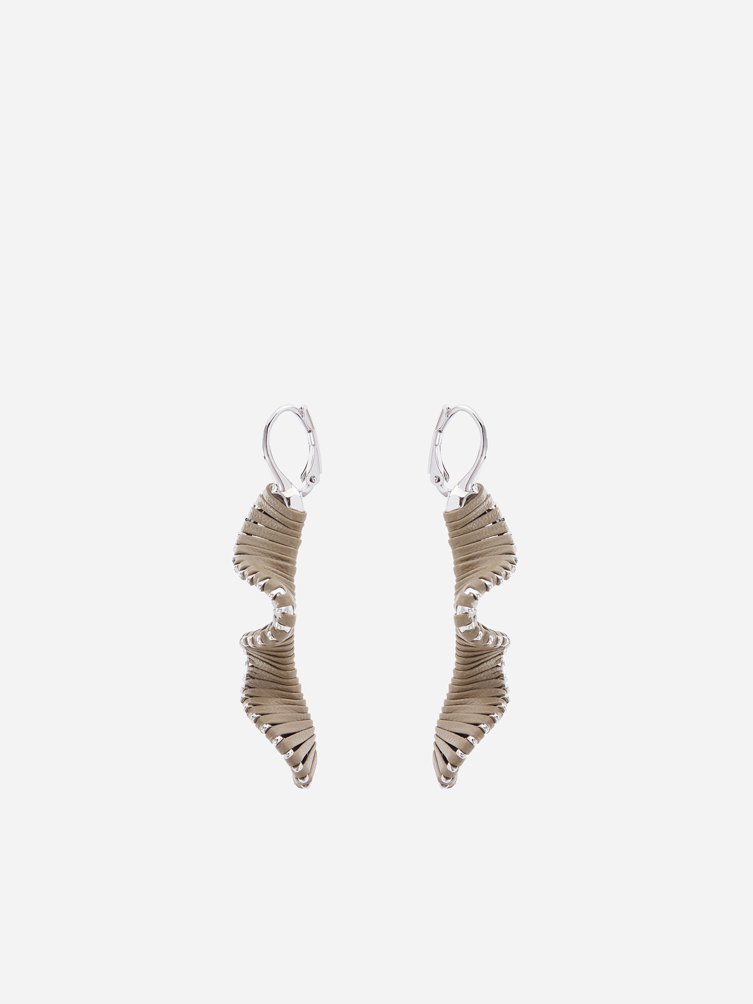 LONG SPIRAL EARRINGS