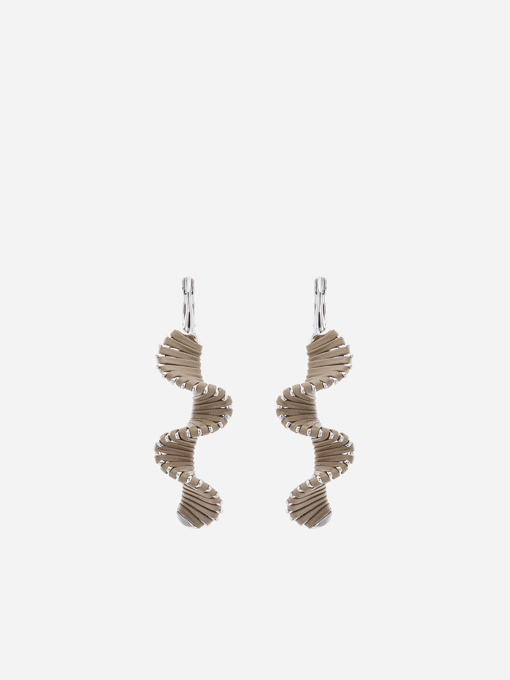 LONG SPIRAL EARRINGS