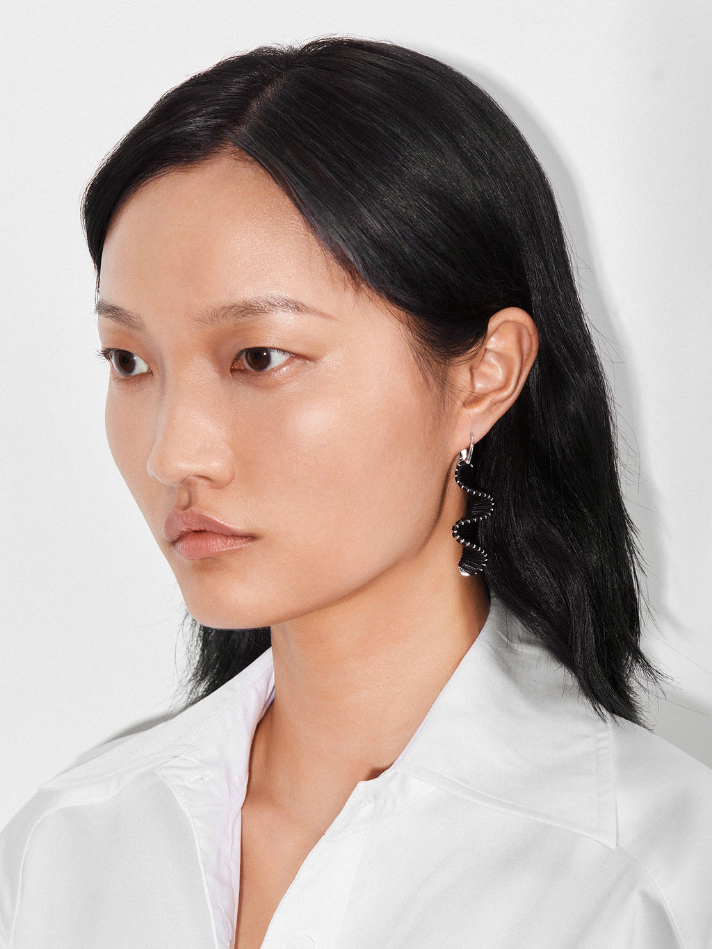 LONG SPIRAL EARRINGS