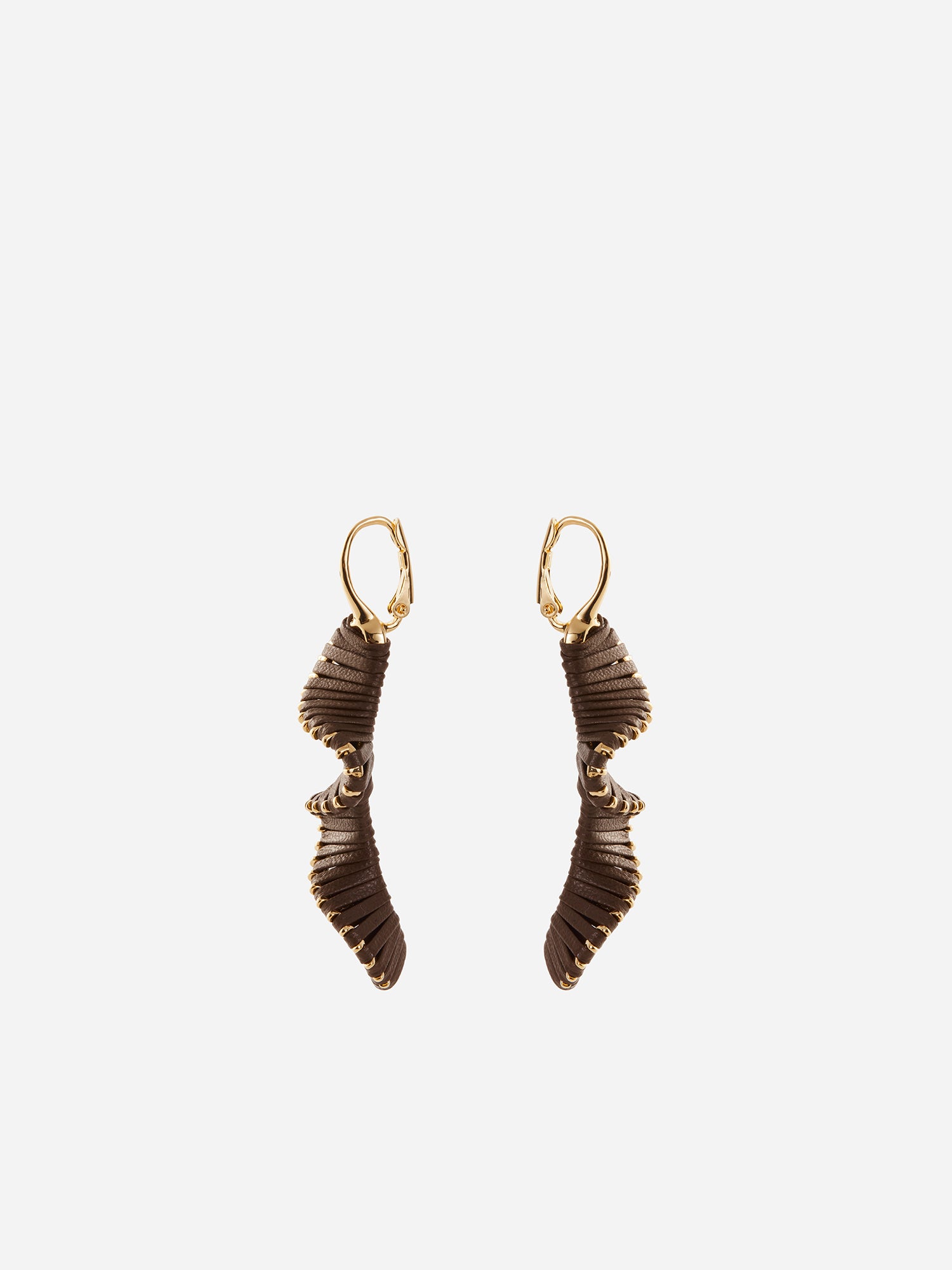 LONG SPIRAL EARRINGS