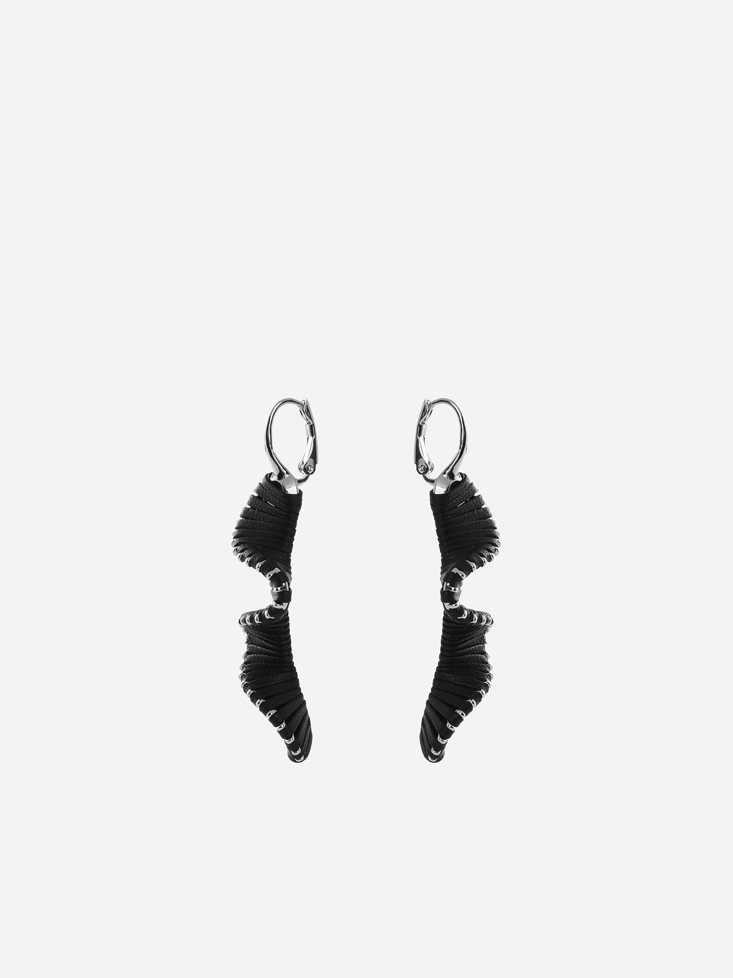 LONG SPIRAL EARRINGS